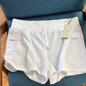 CALIA by Carrie Underwood White Athletic Shorts